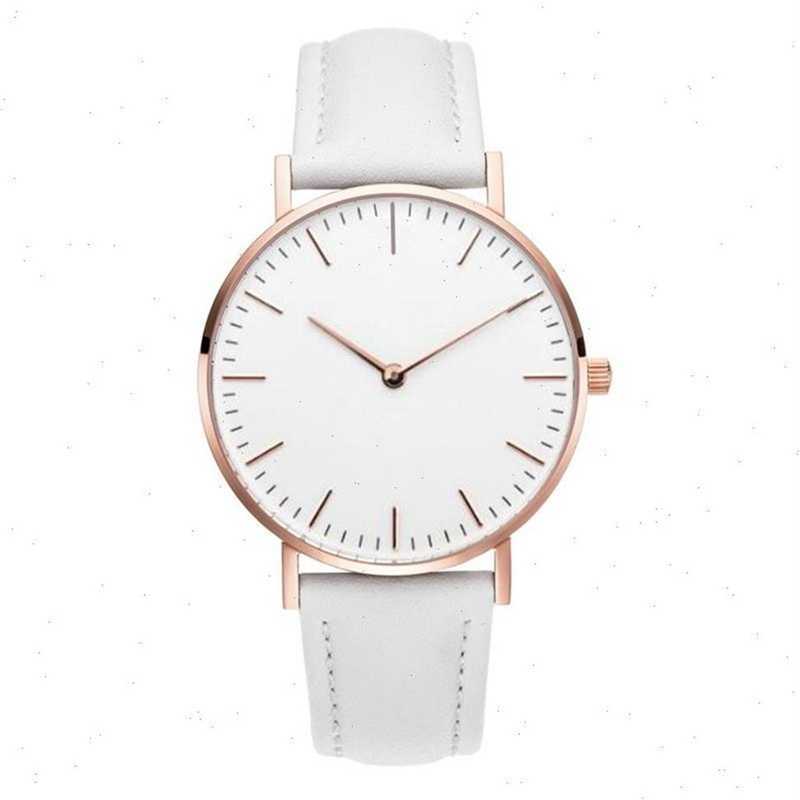 

Rolax Luxury Simple Watch Women Dress Leather Band Analog Quartz Wristwatch Fashion Ladies Golden Rose Gold Clock Female300W ayw Q4WT