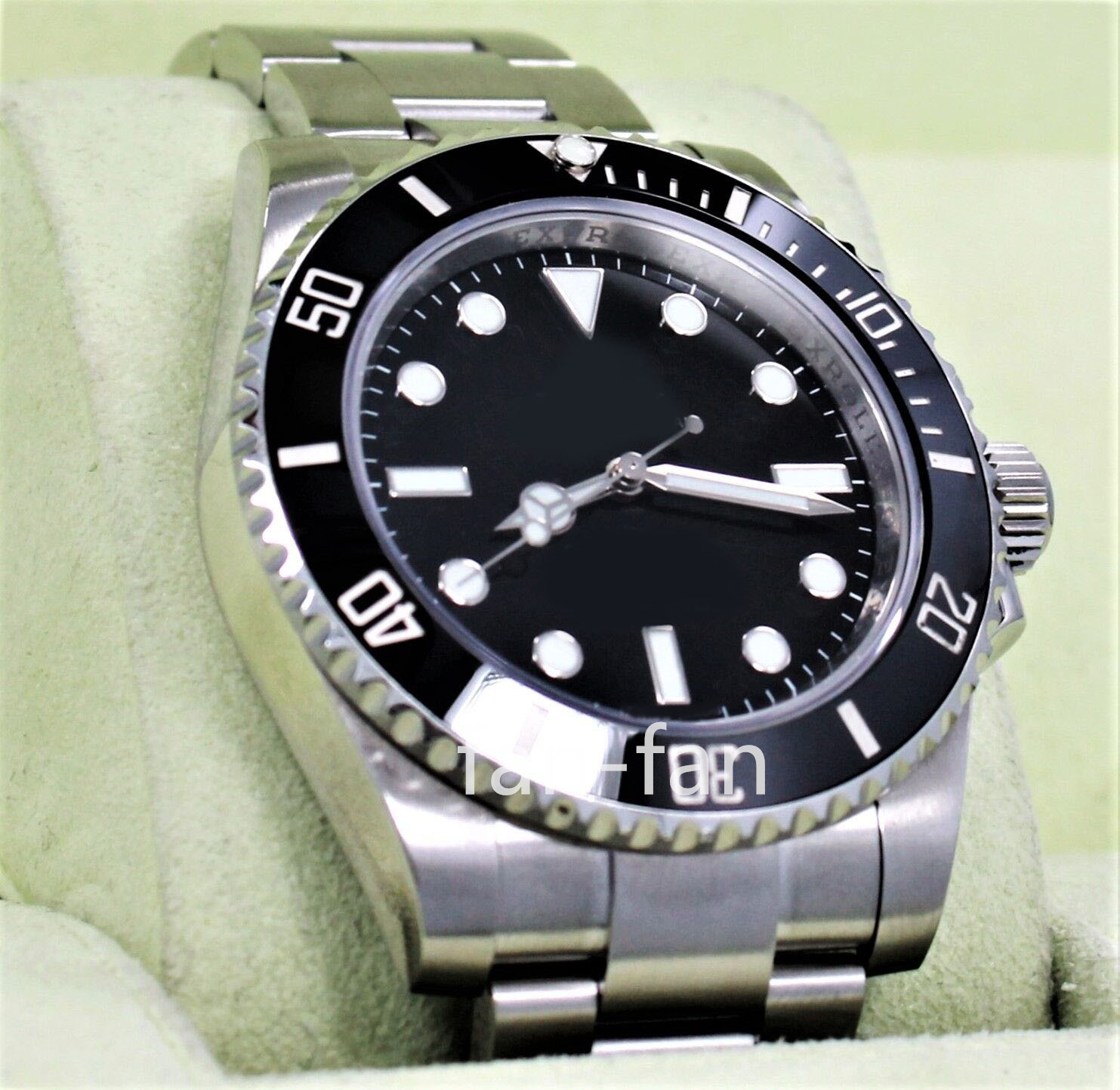 

Clean Factory watches Cal.3130 40mm 114060 Steel Black Ceramic Bezel Men's Mint Condition, Watch