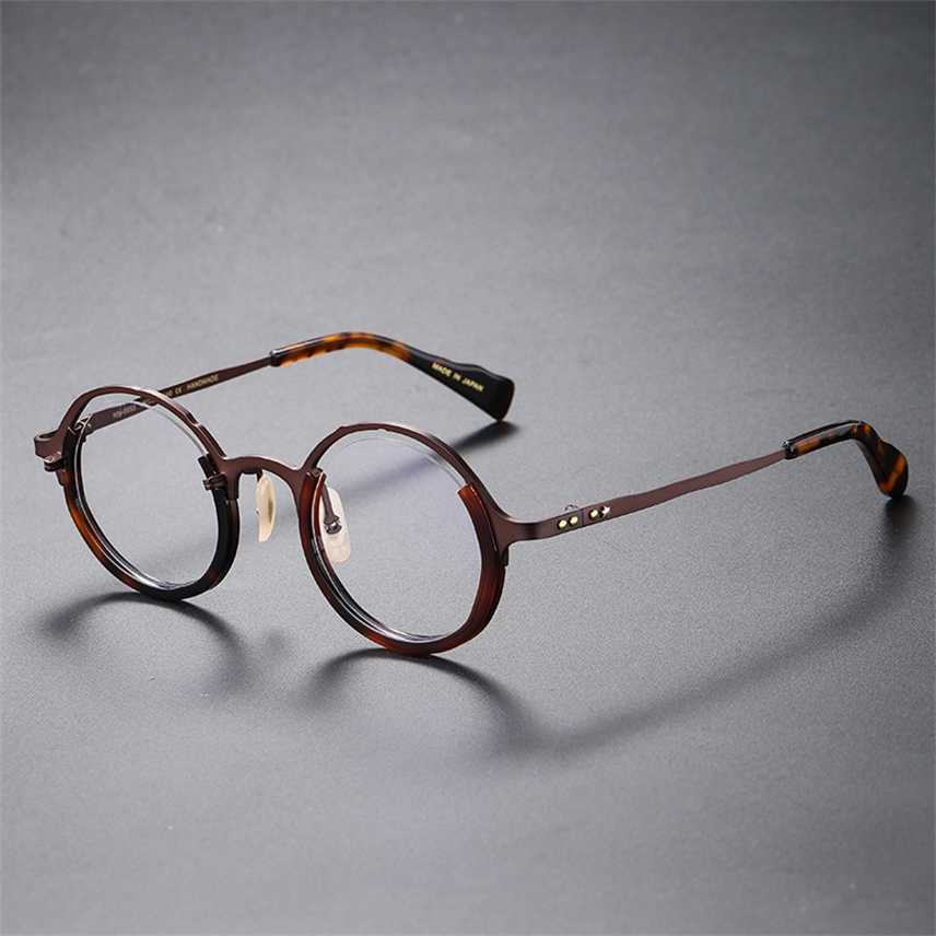 

Sunglasses 2023 new Glasses pure titanium Japanese designer Masahiro Maruyama same style 0053 personalized fashion large frame glasses