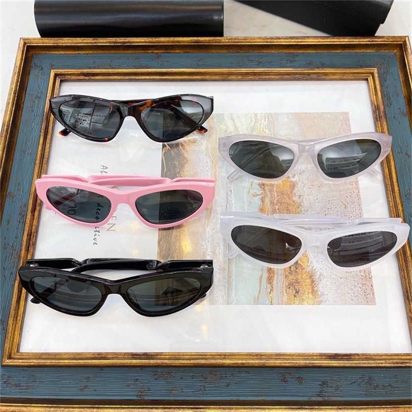 

Sunglasses 2023 new Paris brand Biber Cat Eye wind ins same sunglasses bb0207
