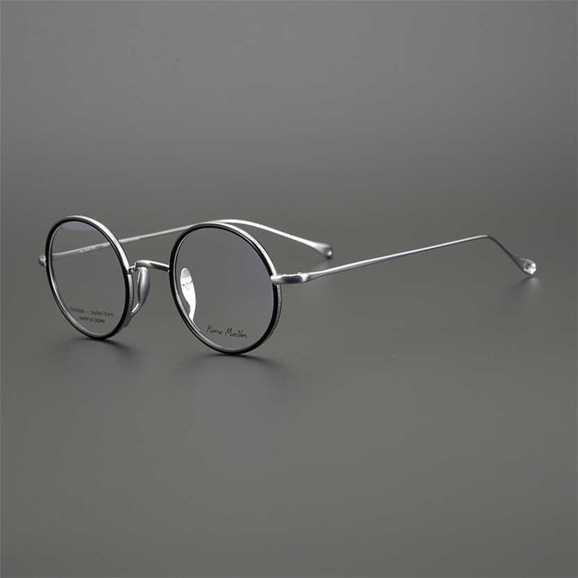 

Sunglasses 2023 new Japanese style temperament manual literature art round myopia glasses full frame men's and women's fashion