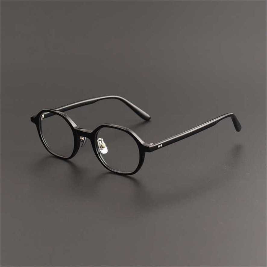 

Sunglasses 2023 new Japanese designer handmade plate eyeglass frame personalized pattern men type myopia and glasses for women with degree