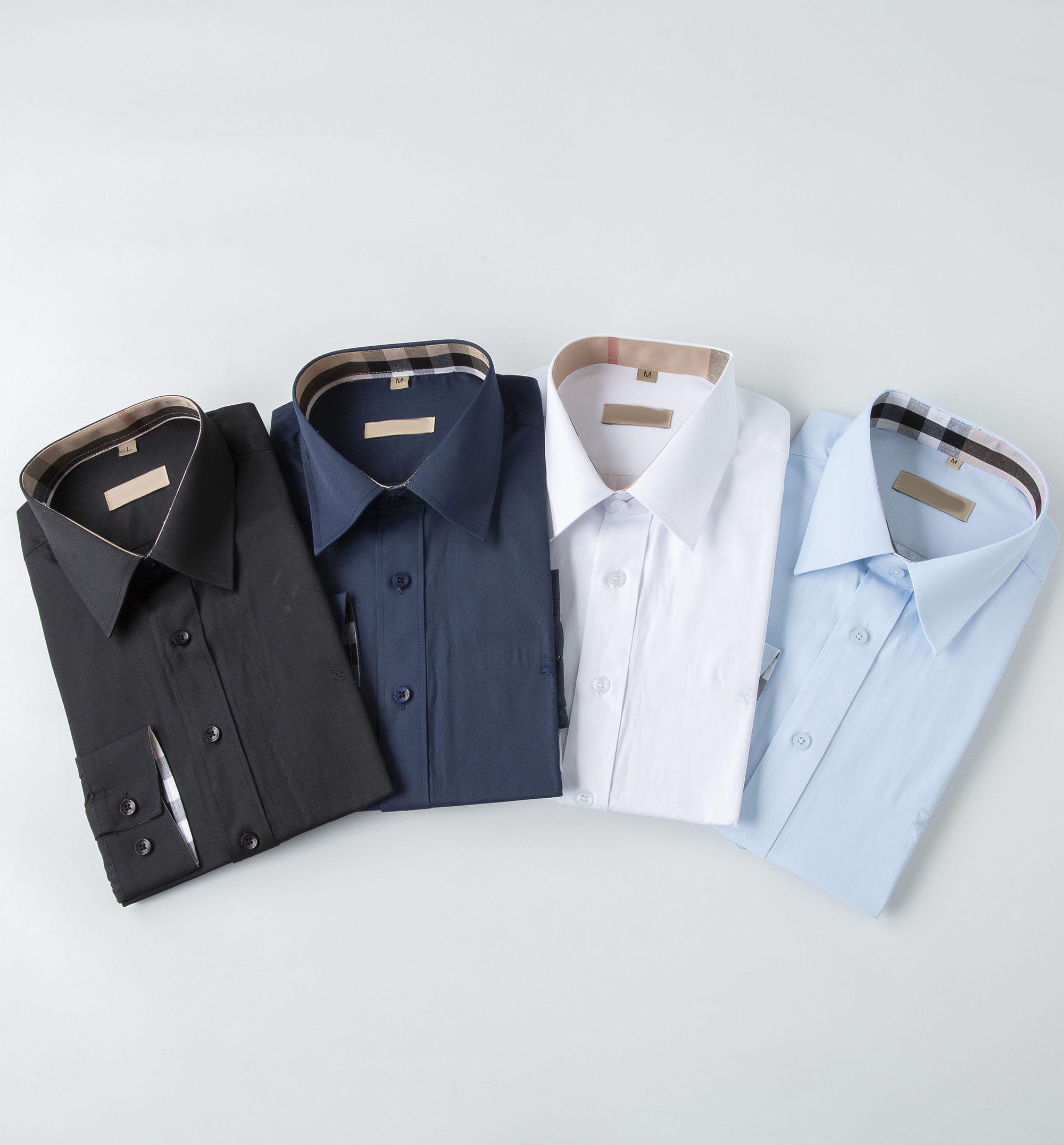Mens Shirt s Designers Fashion Menswear Casual bussiness Shirtsa Classic Man Dress Shirts Men Long Sleeve Brand Fashions Spring M-3XL