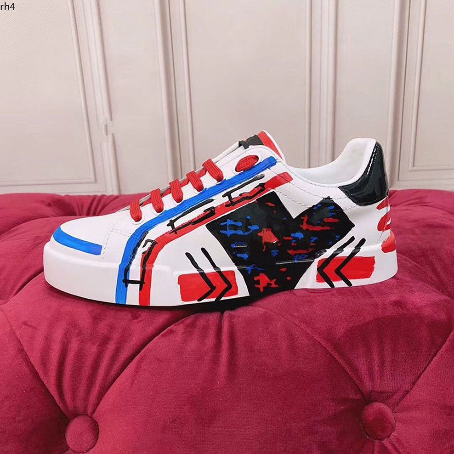 

2023 women men sneaker casual Dirty shoes Thick soled leather Letters lace up platform Leisure womens shoe fashion limit Flat canvas with fullpackage MKJKMJ 0000002