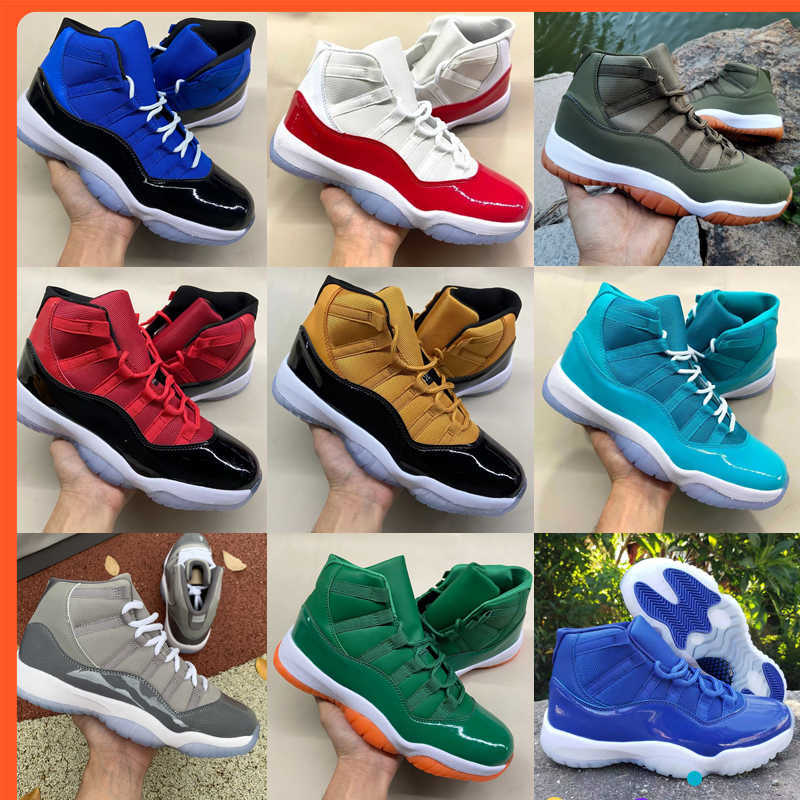 

11s Men Cherry Basketball shoes low 72-10 Cool Grey Animal Instinct 25th Anniversary bred concord Mens Women Jumpman 11 Citrus Trainers, As photo 47