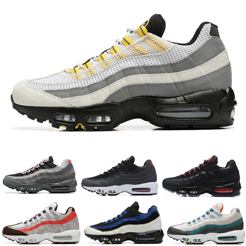 

Mens 95s airmaxs Running Shoes 95 Triple Black White Laser Fuchsia Obsidian Running Club Photo Blue Navy Era Grey Orange Michigan Men, 05