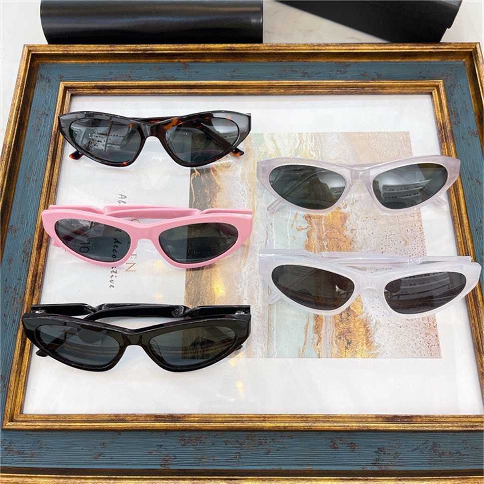 

Sunglasses 2023 new Paris brand Biber Cat Eye wind ins same sunglasses bb0207