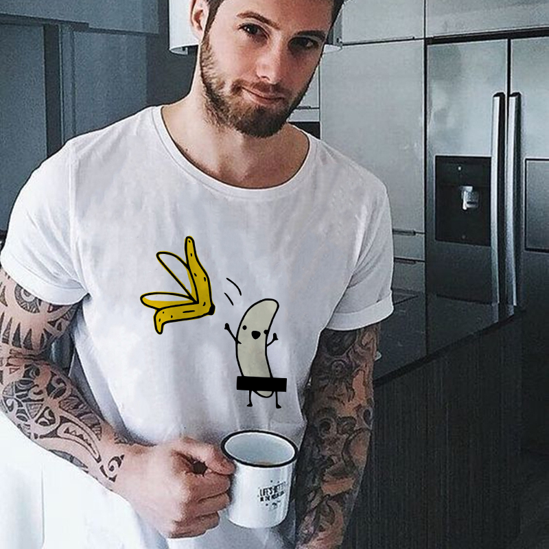 

Men' T-Shirts Men T-shirts Summer Cute Banana Funny Design Hipster Men T-Shirts Tops White O-neck Casual Fashion T Shirts Outfits Streetwear 230313, C178-mstwh-
