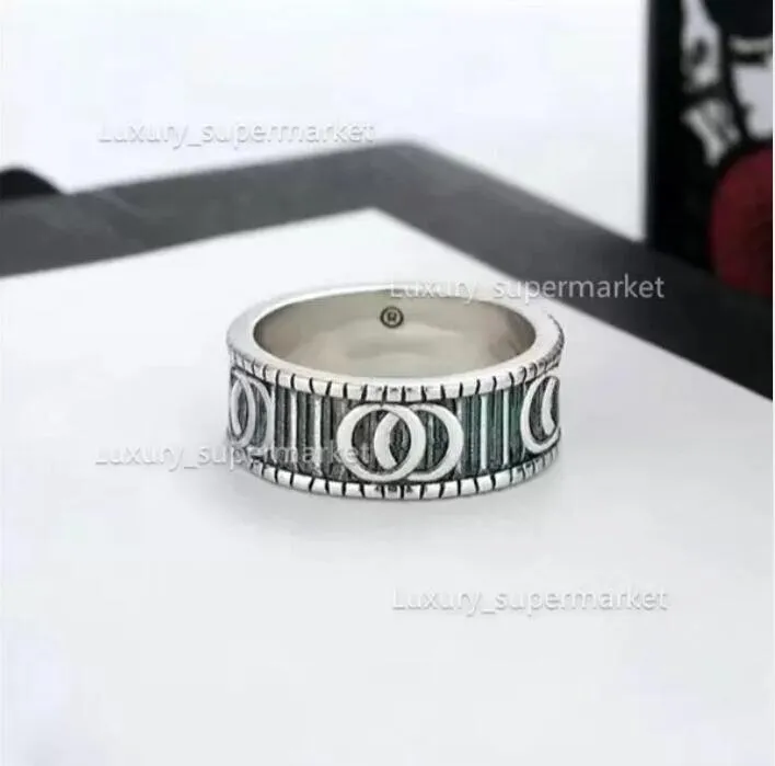 

2023 Jewelry Men/Women Fashion Luxury Ring Gold Couple S925 High Polished Gift Box A208