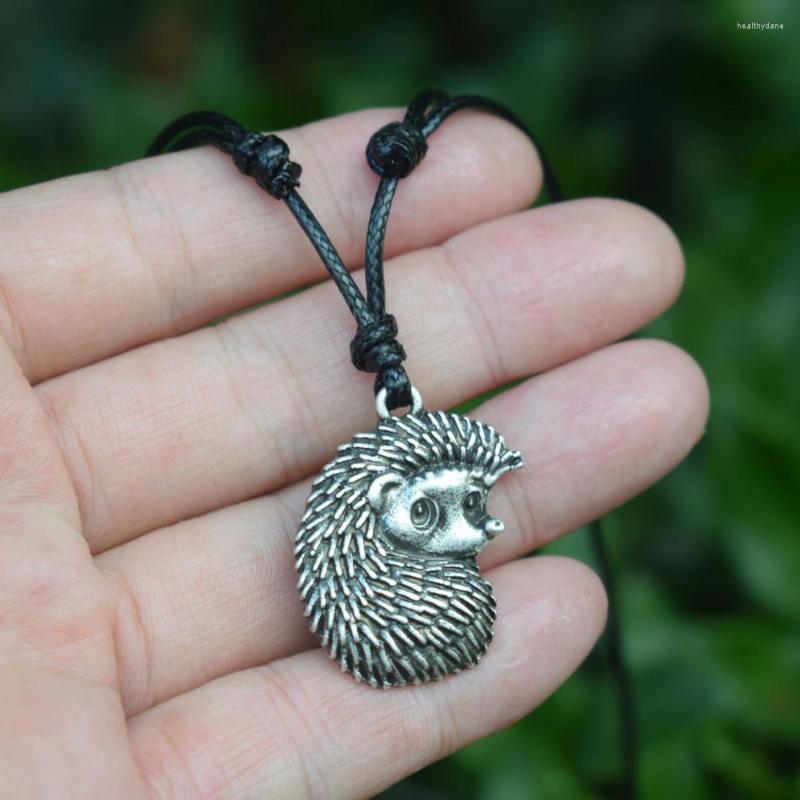 

Chains 10pcs Animal Cute Hedgehog Necklace Gift For Her