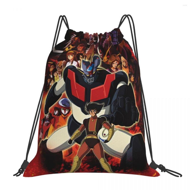 

Shopping Bags Great Mazinger Z Drawstring Unisex Waterproof Storage Organize Bundle Pocket Rope Bag, White