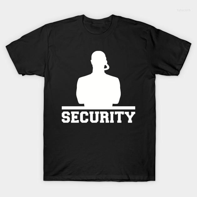 

Men' T Shirts Simple Style Security T-Shirt. Summer Cotton Short Sleeve O-Neck Mens Shirt -3XL, Black