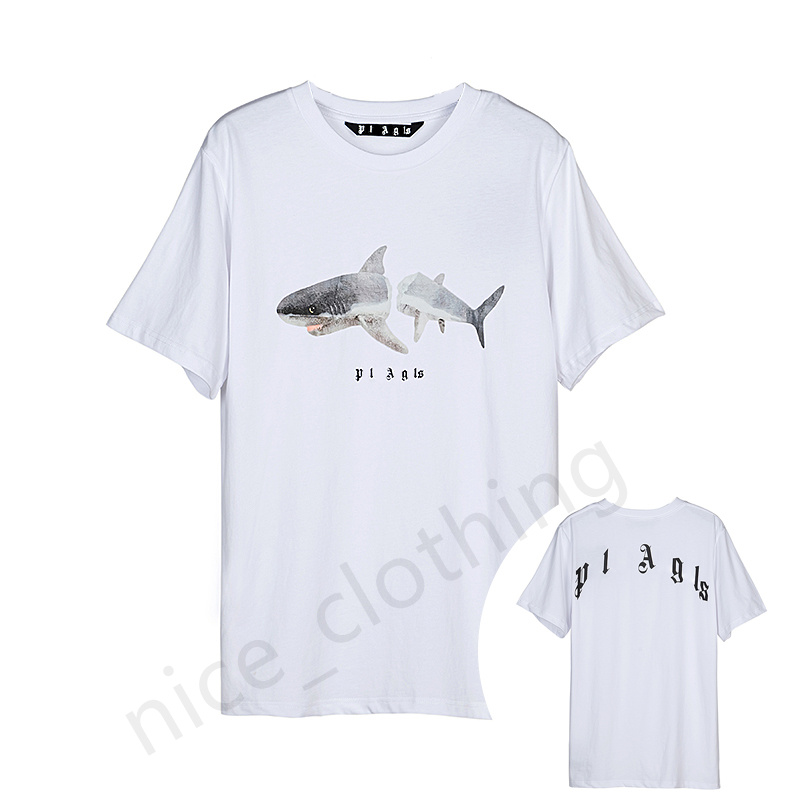 

Mens Designer Pa T-shirt Luxury Tees Print Shark t Shirts Mens Womens Angle Short Sleeve Summer Casual Streetwear Tops Clothing Clothes 44