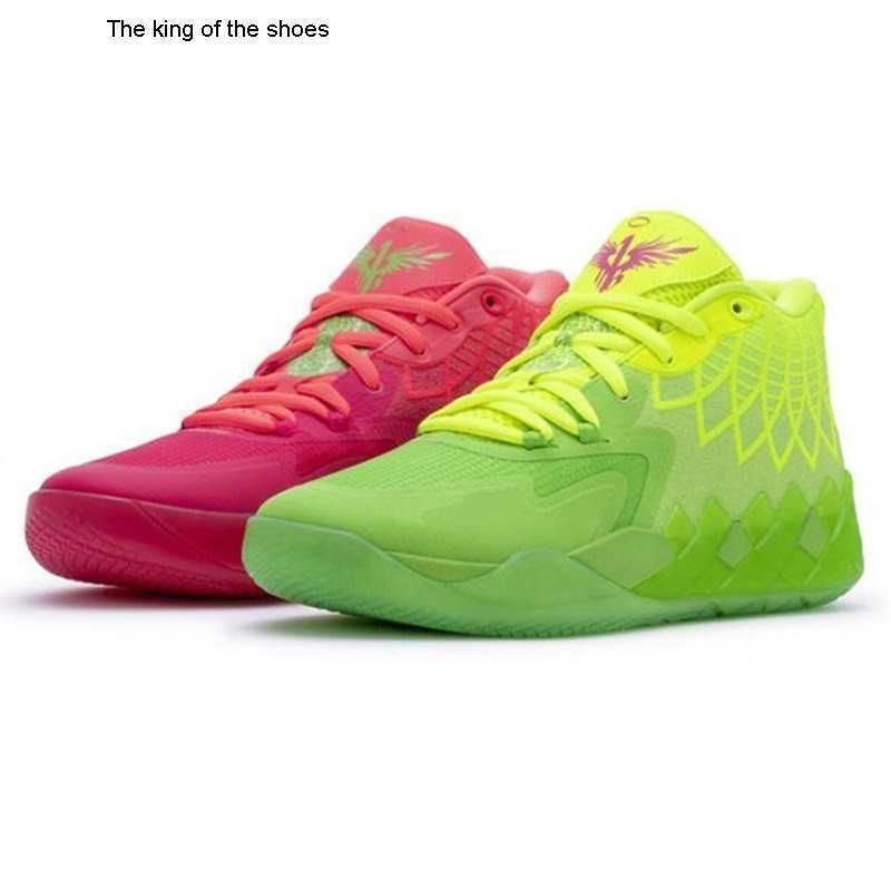 

OG Roller Shoes lamelo ball la melo basketball shoes 2022 new fashion mens mb 01 mb1 mlamelos rick and morty green red metallic gold yel RIK, R01