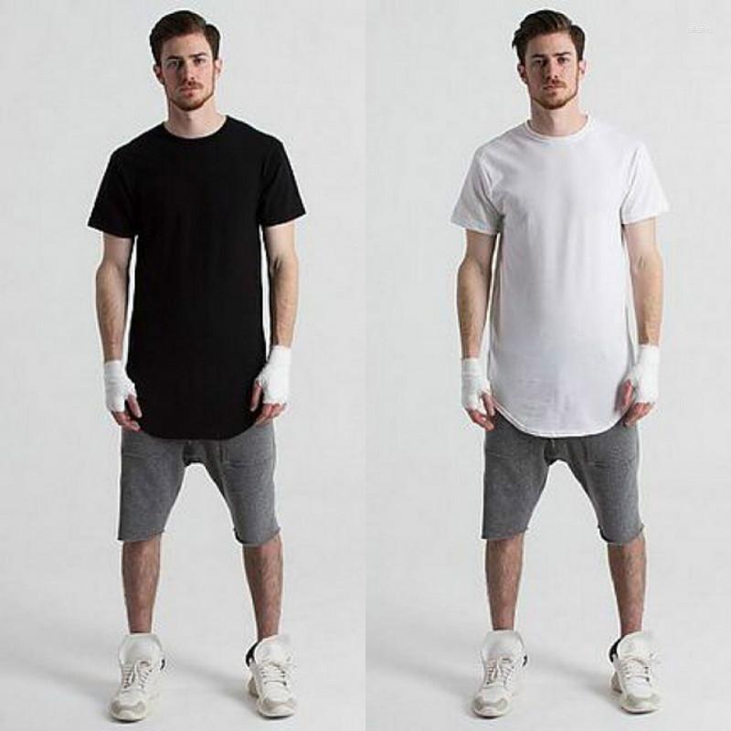 

Men's T Shirts 2023 High Street Fashion Short Sleeves Shirt Summer Cotton T-shirt Men Plus Size Hip Hop Top Tee A040, Black