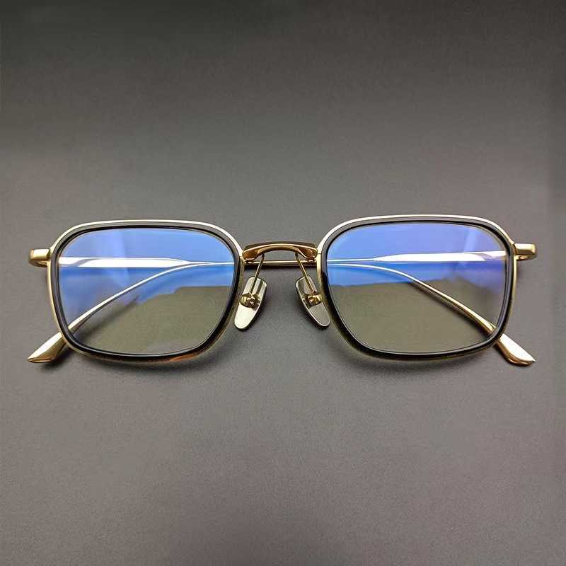 

Sunglasses 2023 new Ni Yongxiao's glasses frame of the same type Wu Zhenyu square pure titanium bradbury net red mixed batch