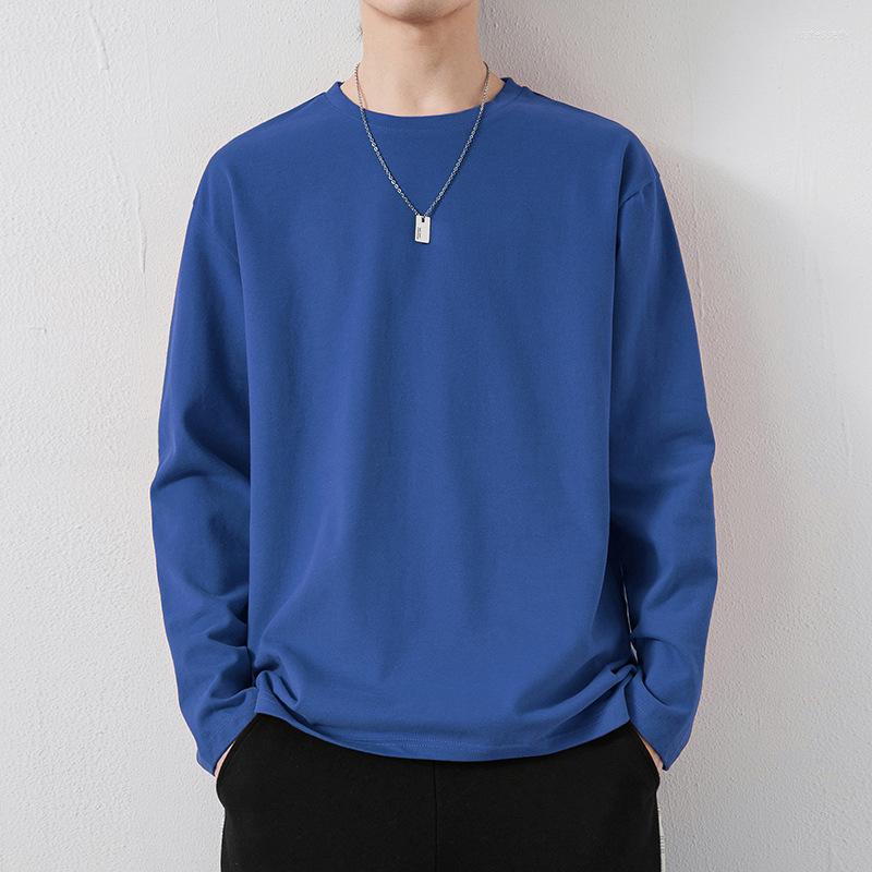 

Men's T Shirts T-shirt Solid Color Dress Up Man Long Sleeves Pure Women Shirt T-shirts For Male TopsMen's, Black