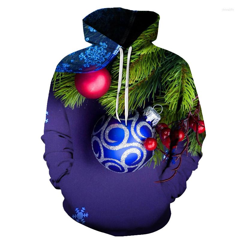 

Men' Hoodies Christmas Series 3D Digital Printed Hoodie Men Casual Long-sleeved Pocket Hooded Sweatshirt Street Loose Baseball Uniform, Wy-812
