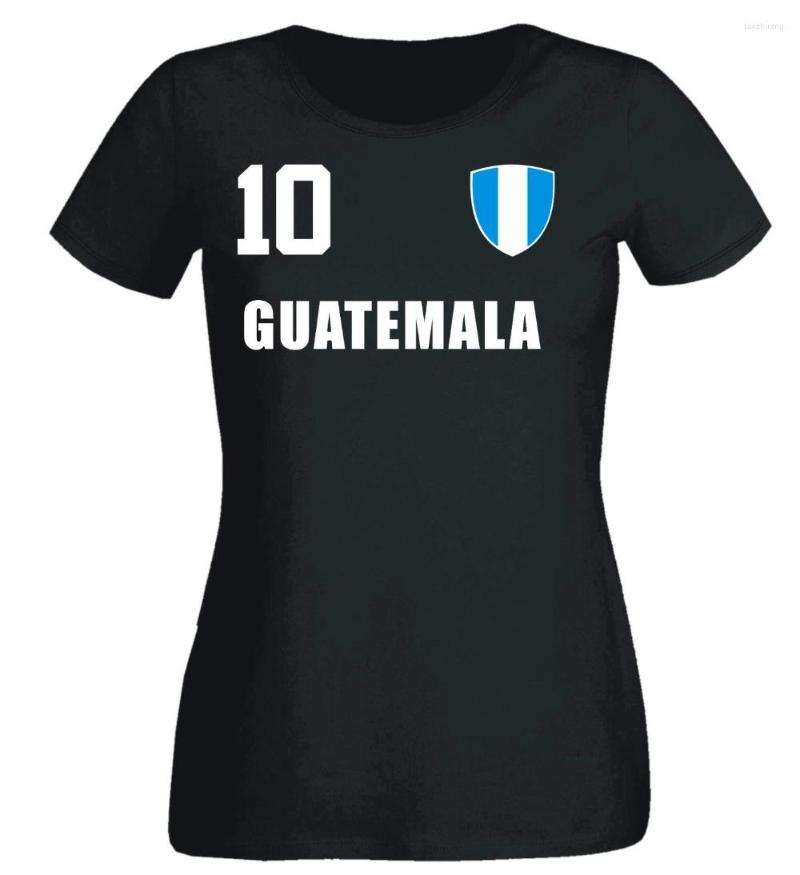 

Men' T Shirts Guatemala Damen T-Shirt Schwarz Trikot Team Nr All 10 Fubball Sporter 2023 Footballer Soccers Fashion