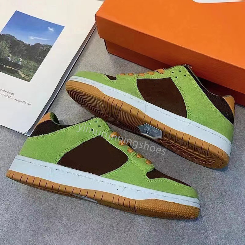 

men women Panda lows shoes Triple Pink UNC Grey Fog Syracuse Medium Olive Orange Pearl GAI Rose Whisper womens trainer designer sneakers Y5, Color 41