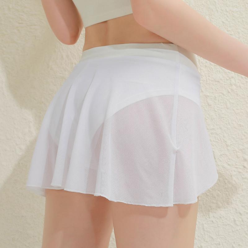 

Women's Shorts Ladies High Waisted Baby Pleated Transparent Skirt Pole Dancing Ruffle Pants Women Fashion Mini, Pink