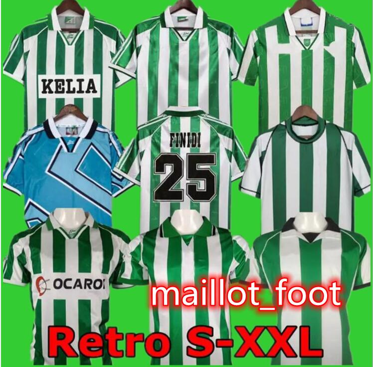 

Betis Retro soccer Jerseys 1976 1977 1993 1994 1995 1996 1997 1998 2002 2003 2004 REAL 76 77 94 95 96 97 98 02 03 04 classic vintage football shirt ALFONSO JOAQUIN DENILSON, 95/97 away jersey