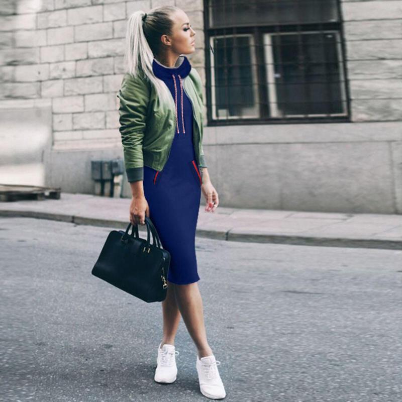 

Casual Dresses Sexy Dress Mini Women Shirt Sweatshirt Sleeve Winter Ladies Long Women' Clothes Y2k Vestidos Mujer, Pink