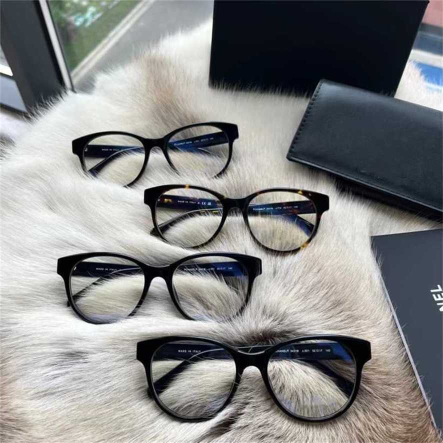

Sunglasses 2023 new New Xiaoxiang style cat eye plate myopia glasses frame diamond decoration CH3431 can be equipped with anti-blue light