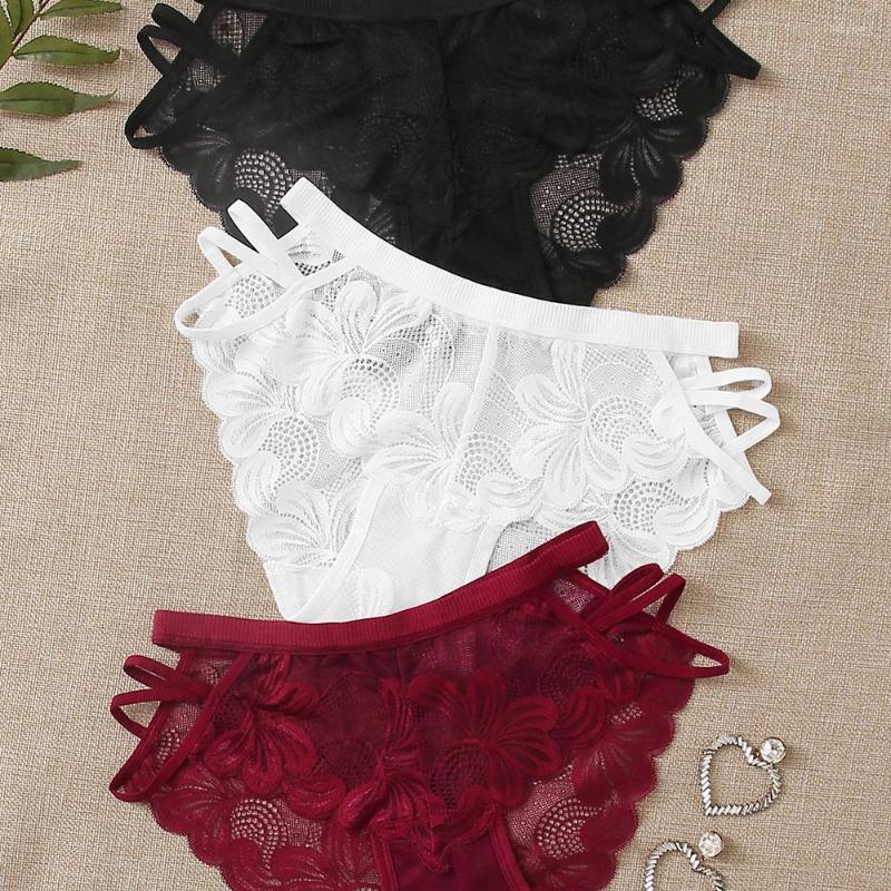 

Women' Panties Aundies Sexy Floral Ladies Oem Women' See Through Shorts Underwear Set, Combo1