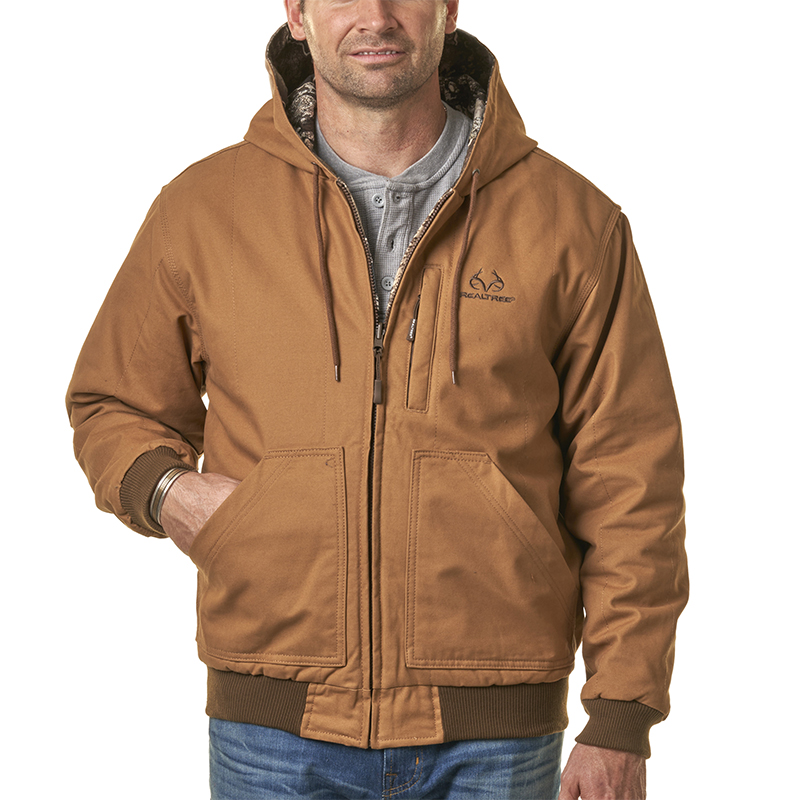 

Realtree Excape Men s Reversible Work to Hunt Jacket up to Size 3XL