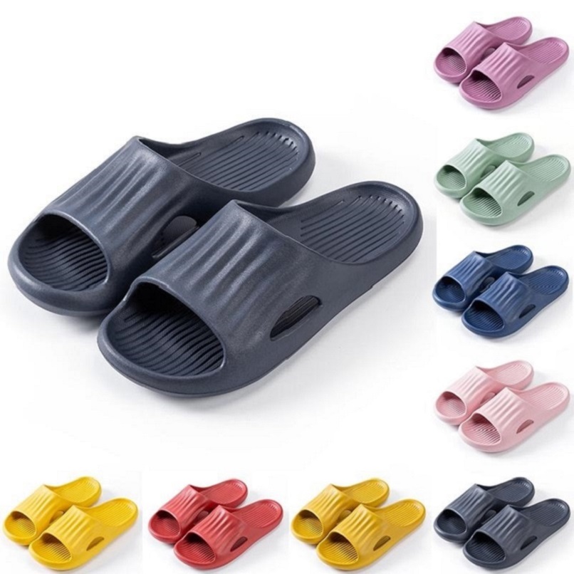 

summer slippers slides shoes men women sandal platform sneaker mens womens red black white yellow slide sandals trainer outdoor indoor slipper size, Color#6