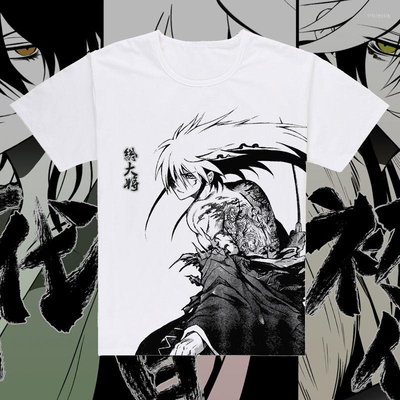 

Men' T Shirts Unisex Japan Anime Nurarihyon No Mago T-Shirt Tee NuraRikuo Oikawa Tsurara Cotton Casual Shirt