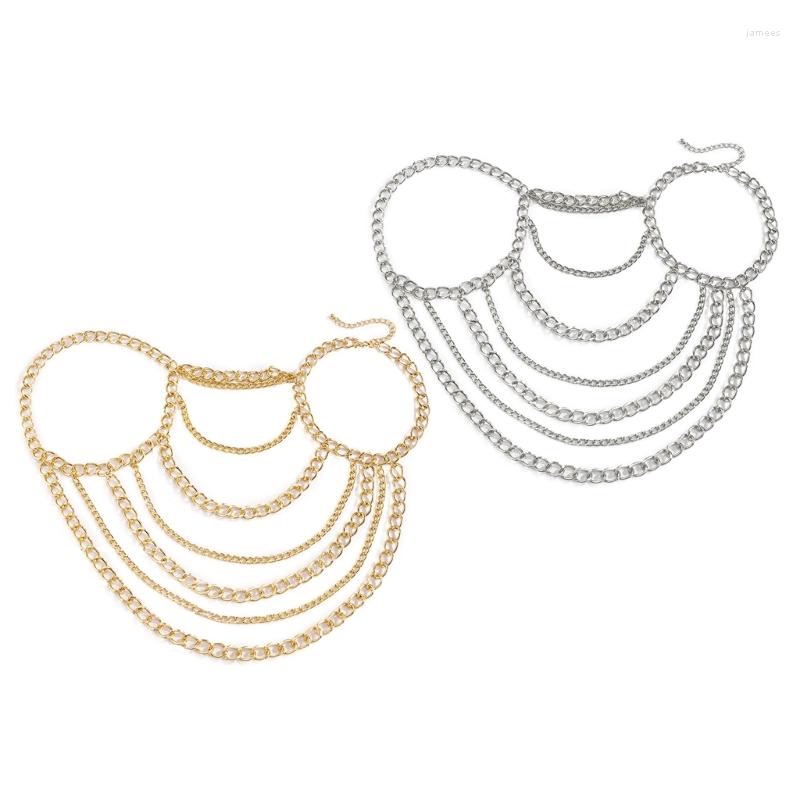 

Chains Shoulder Tassel Chain Clavicle Body Necklace
