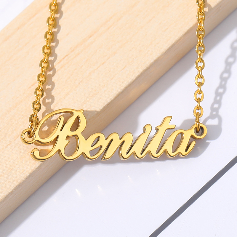 

Chain Custom Name Necklace 9 Fonts LINK FOR Kovacs 230313