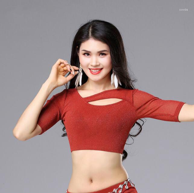 

Stage Wear Design High Quality Bellydancing Top Belly Dance For Woman M L 1026, Black