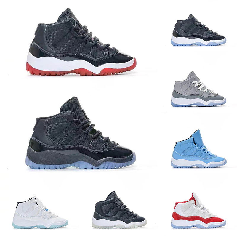 

2023 Kids 11 11s Basketball Shoes XI Top Jumpman Fashion Baby Youth Kid Sneakers Cherry Concord Unc Bred Low Toddler Walking Children Sports Trainers