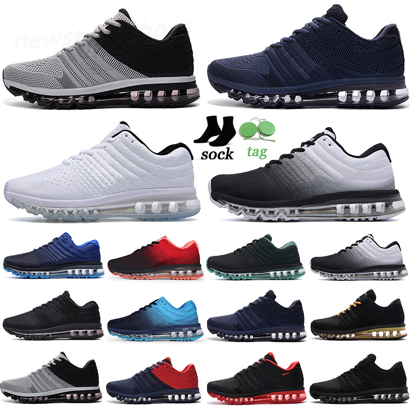 

Mens cushion 2017 KPU Running Shoes Walking Sports Brand Man Women Fly Black White Red Blue Trainer Sneakers size 36-45 TK01, #10