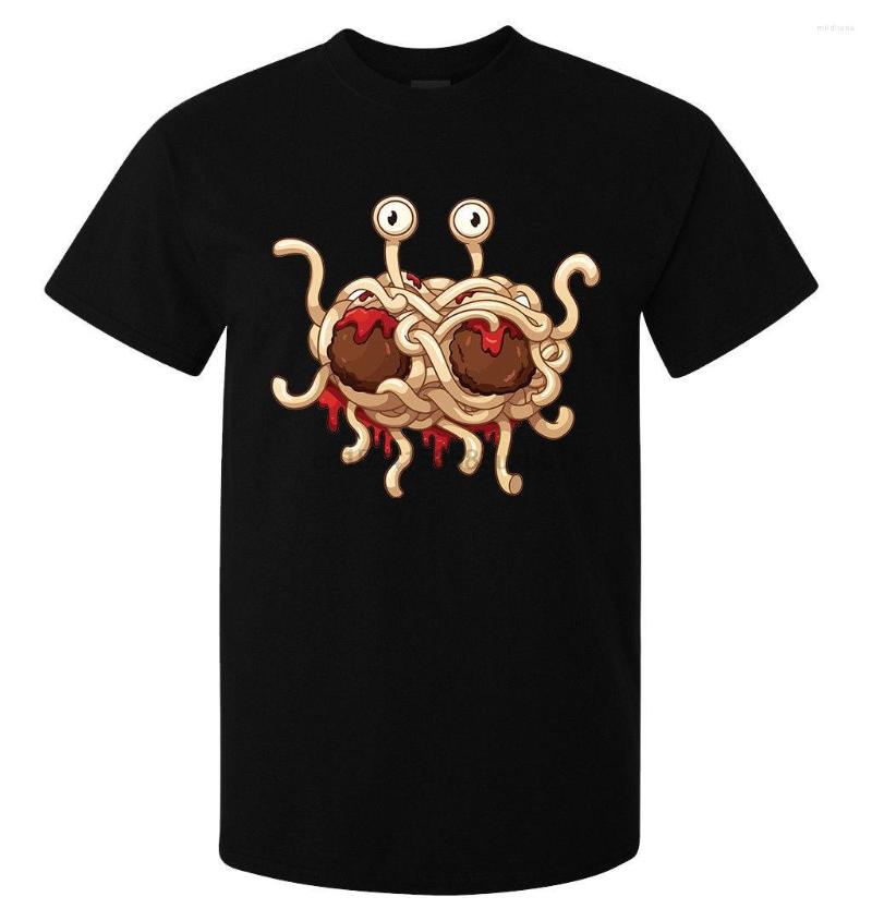 

Men' T Shirts Flying Spaghetti Monster Colorful Art ( Available) Shirt Black Comical, Men-darkpurple