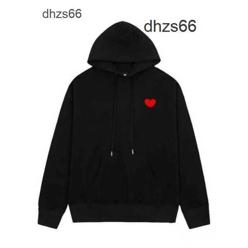 

Hoodies Men' Hoodies Sweatshirts Men' Sweatshirts Designer Play Commes Jumpers Des Garcons Letter Embroidery Long Sleeve Pullover Women Red Heart Loose De01zr36