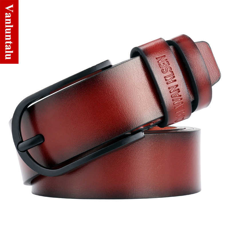 

Waist Chain Belts Buckles Men's Women's Needle buckle belt casual men's Black Belt trouser belt