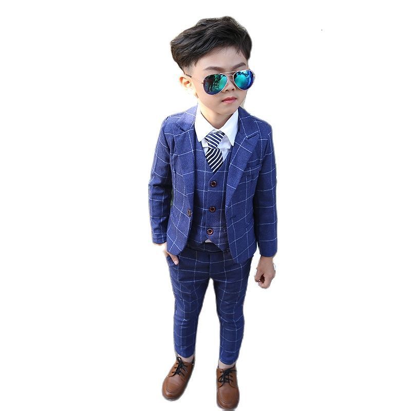 

Suits Baby Boys Wedding Party Costumes Blazer Vest Pants Children's Formal Suits Baptism Dress Kids Teenage Ceremony Suit Clothes Set 230313, Beige