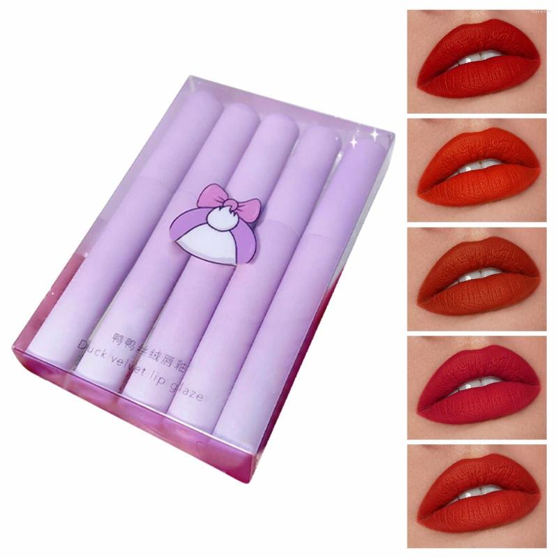 

Lip Gloss Honey Sticks Bath Color Duck Velvet Glaze Set Mist Face Mud Cute Non Fade Stick Cup Lipstick 15ml, Purple
