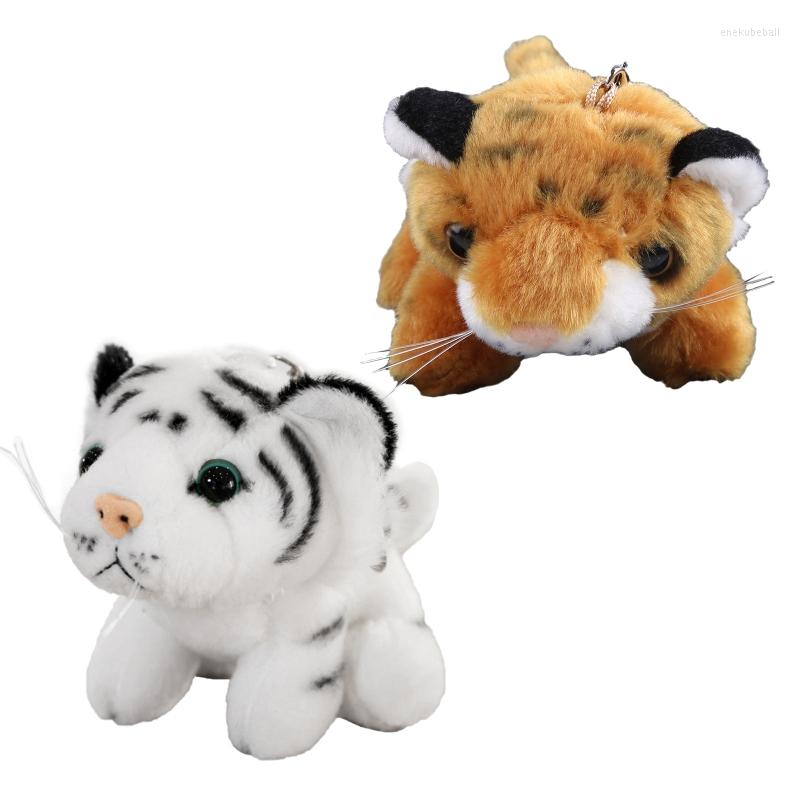 

Keychains Tiger For Doll Stuffed Animal Toy Hanging Car Ornament Chinese Year Pres C1FC