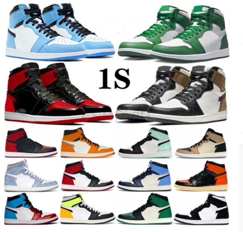 

designer shoes men jordon Basketball Shoes Trainers Sneakers High Dark Mocha Jorda Retro Newstalgia 1 1S Mens Og Mid Jumpman Rebellionaire Marin j1 Air sandal, 26