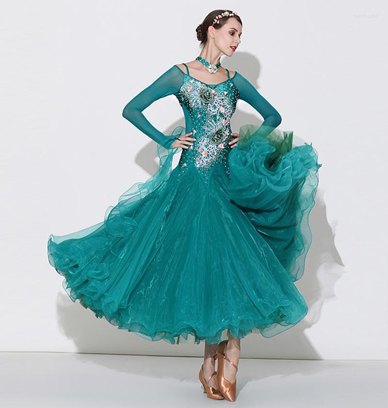 

Stage Wear Ballroom Dancing Dresses Women 2023 Arrival Profession Custom Made Tango Competition Dance Dress Adult, Other color
