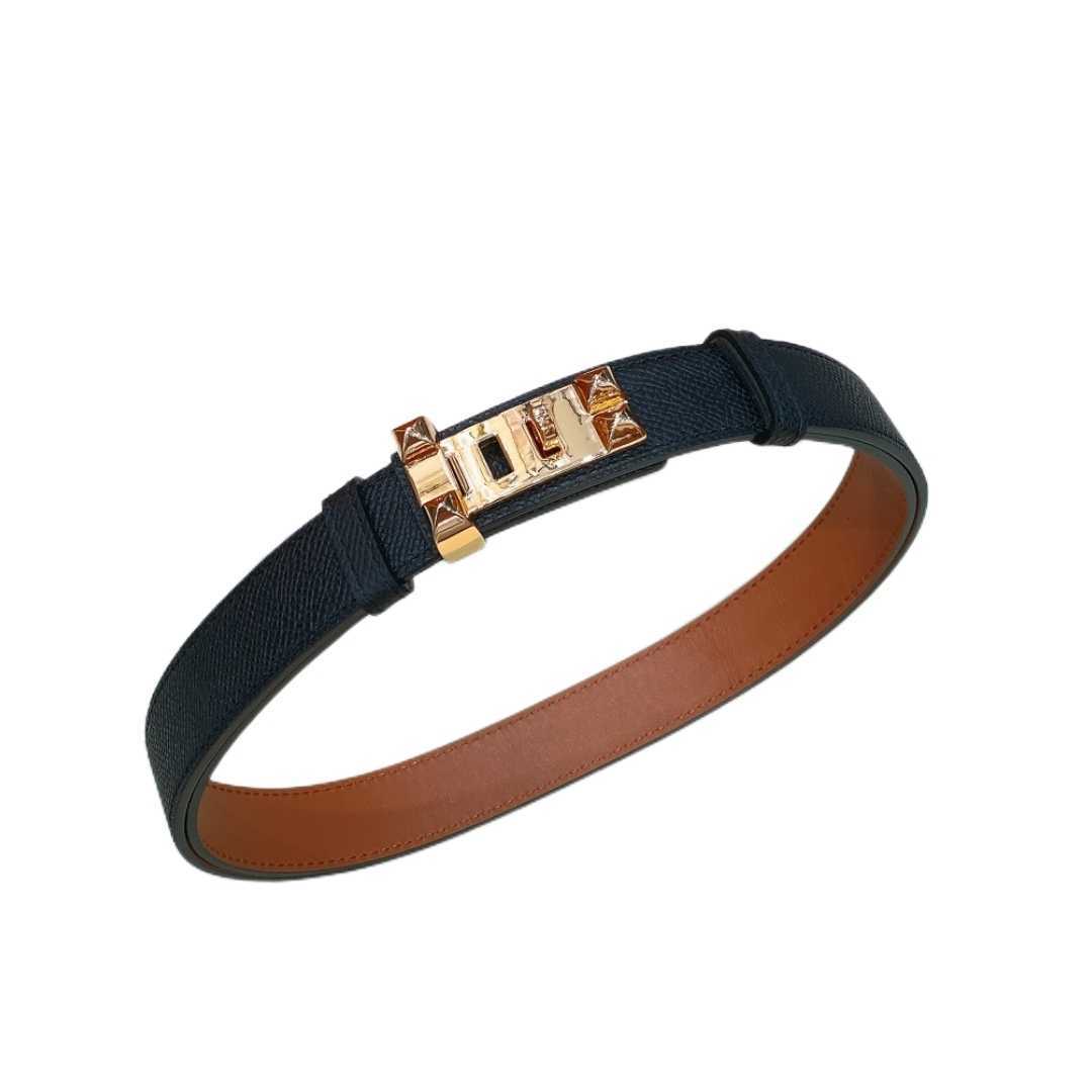 

Top Designer Women Belt Fashion Locking Dress Small Suit Formal Decoration Thin Waist Width 1.7cm With Small Card Bag Exquisite Gift Box, Figure