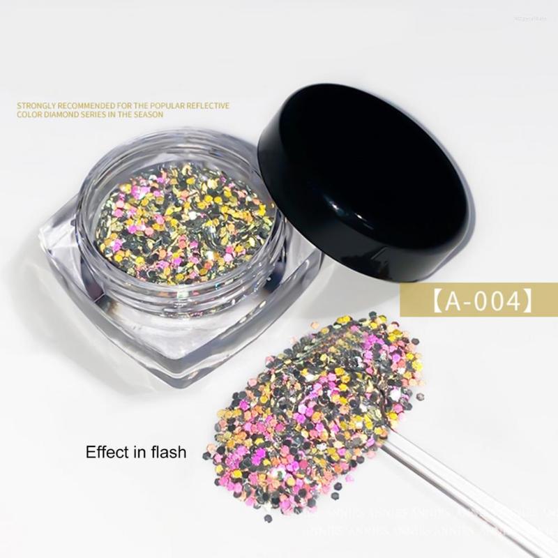 

Nail Glitter 1 Box Beautiful Art Powder Mini Flash Sparkling Decorative Superfine Manicure Charms