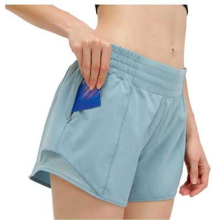 

Active Outfits L-188 Hot Women Workout Fitness Quick-dry Breathable Sport Shorts Female Running Gym Leggings Yoga Athletic Spandex, Yellow