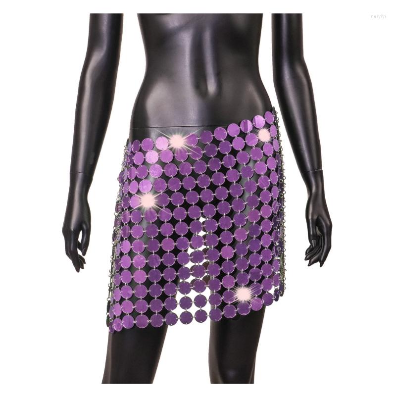 

Skirts Short Summer Sexy Party Club Wrap Outfit For Women Girls Rave Night, Gold