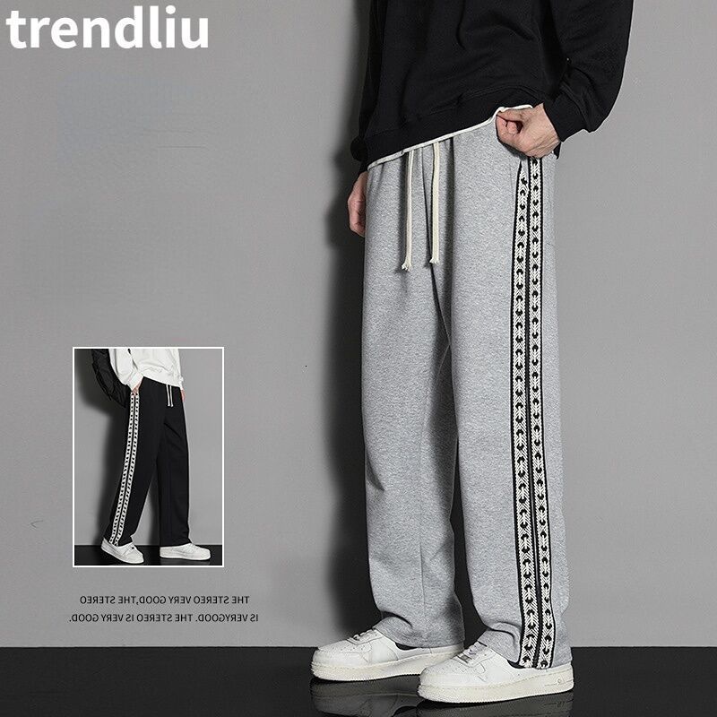

Men s Pants Sweatpants Men Straight Harem Male Korean Man Loose Casual Streetwear Sport Trousers Joggers Oversize Sports 230313, 826 white